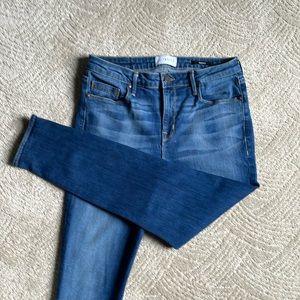 Parker Smith Jeans! Like new. Dark blue wash. High waist skinny.